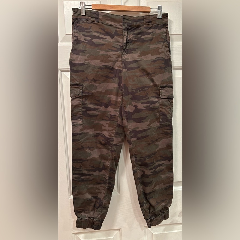 Sanctuary Standard Surplus Cargo Camo Pants, Size 28 - Picture 2 of 12